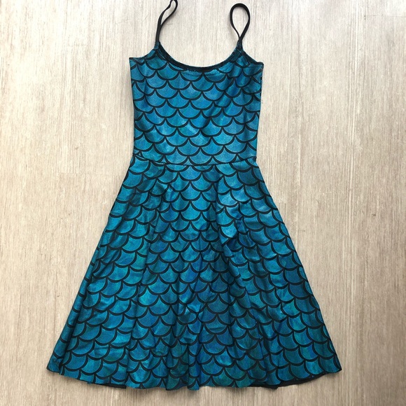 knee length dresses for ladies Mermaid's Grotto Sheer Splice Evil Tee Dress